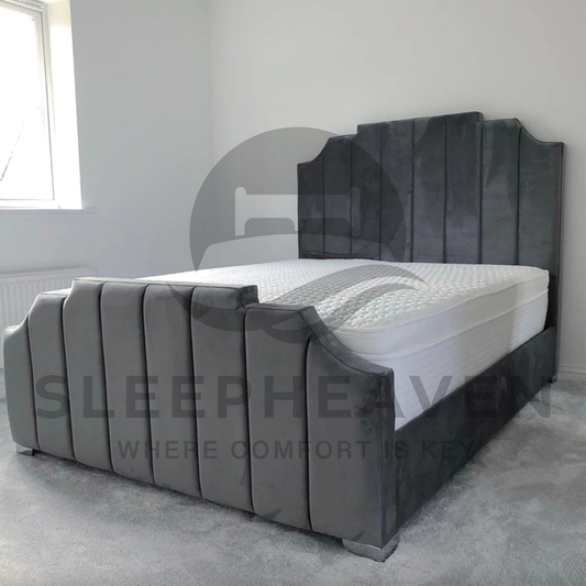 Nairobi Line Decor Bed Frame