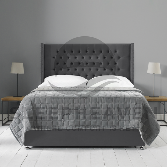 Stockholm Chesterfield Wing Bed Frame