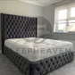 Stockholm Chesterfield Wing Bed Frame