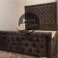 Prague Bumper Bar Beading Chesterfield Bed Frame