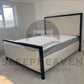 Athens Upholstered Metal Bed Frame